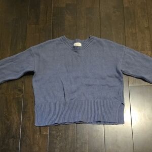 Jessica Simpson Women's Blue Crew Neck Sweater